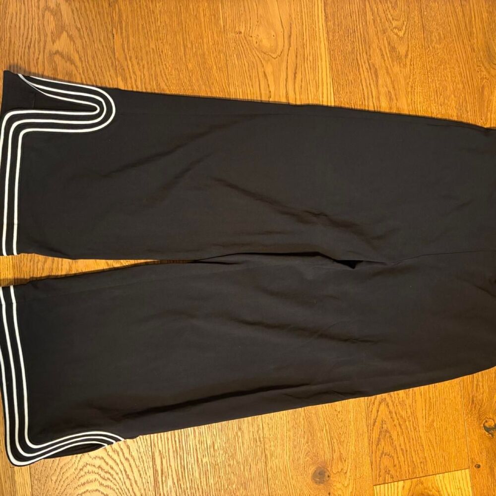 Chico-s Women's Black and Grey Trousers